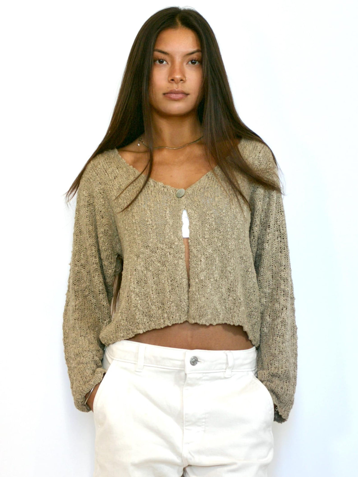 Anika Crochet Cardigan - view 2