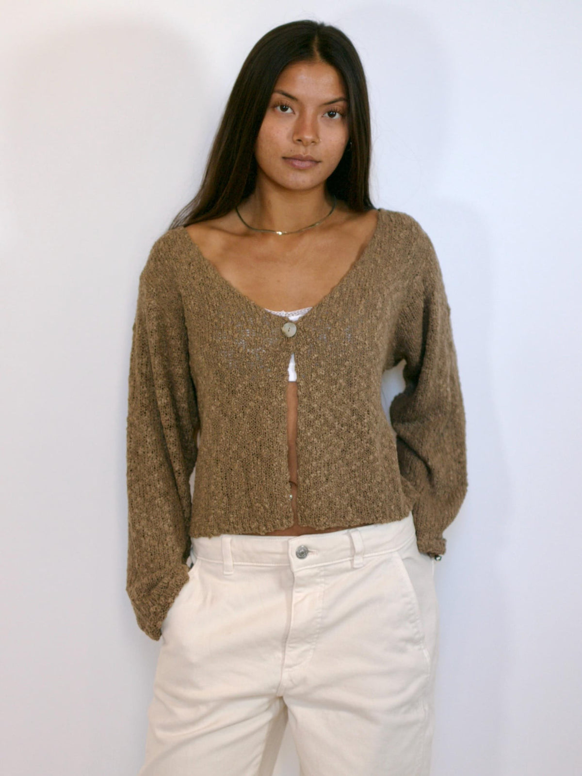 Anika Crochet Cardigan - view 3