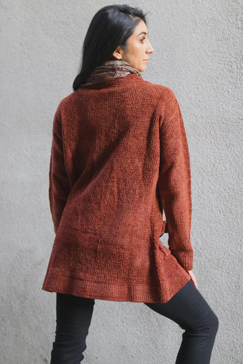 Celine Chenille Cardigan - view 2