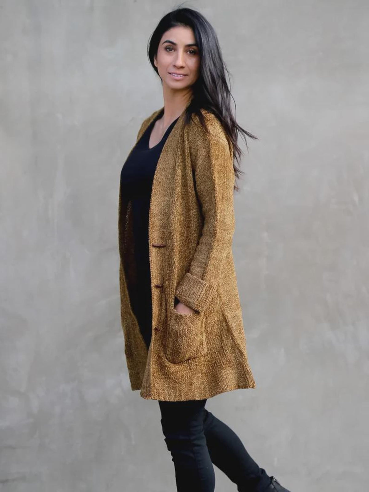 Celine Chenille Cardigan - view 4