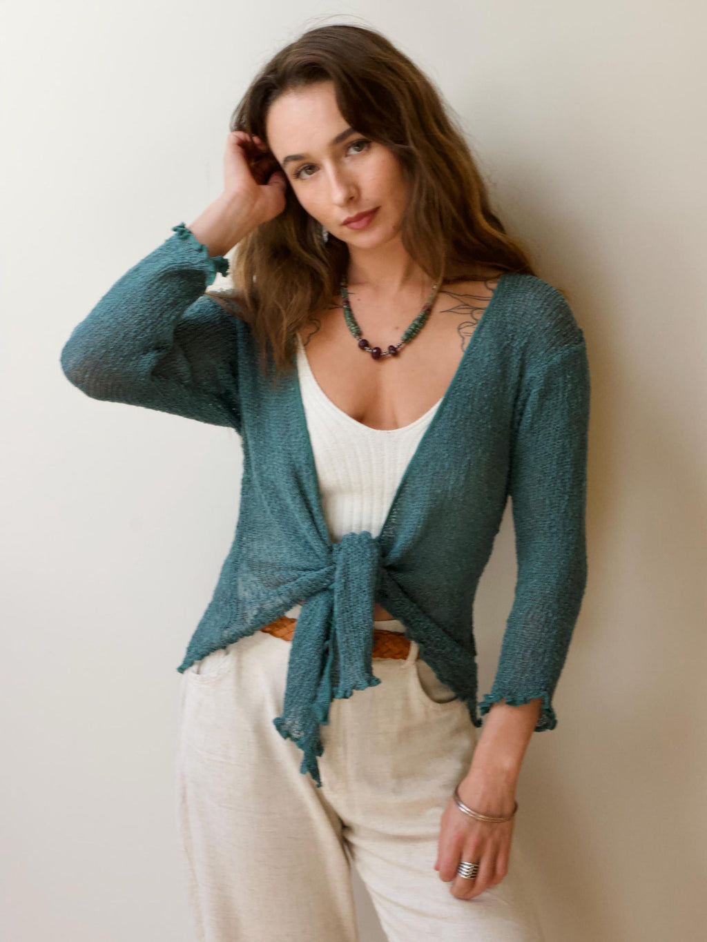 Dahlia Mesh Cardigan - view 3