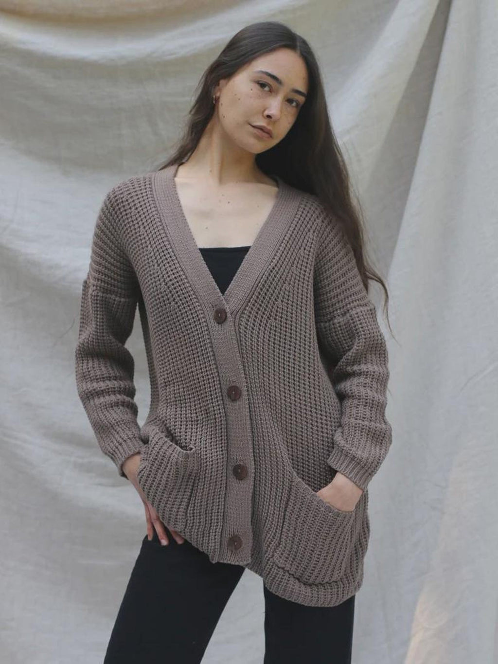 Maren Ribbed Cardigan - view 1