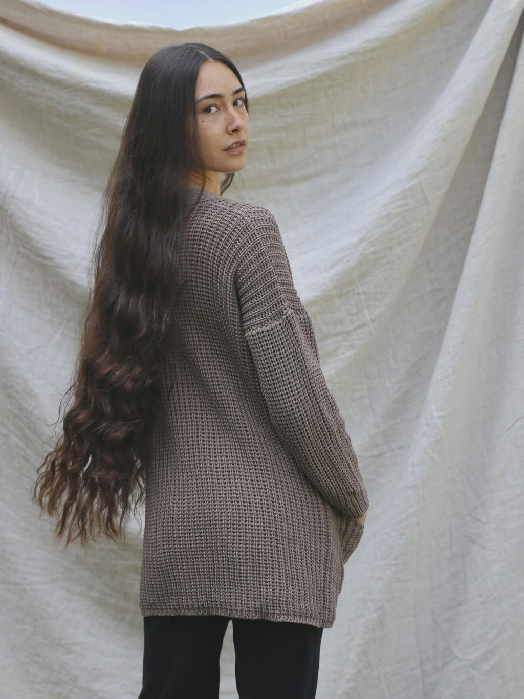 Maren Ribbed Cardigan - view 3