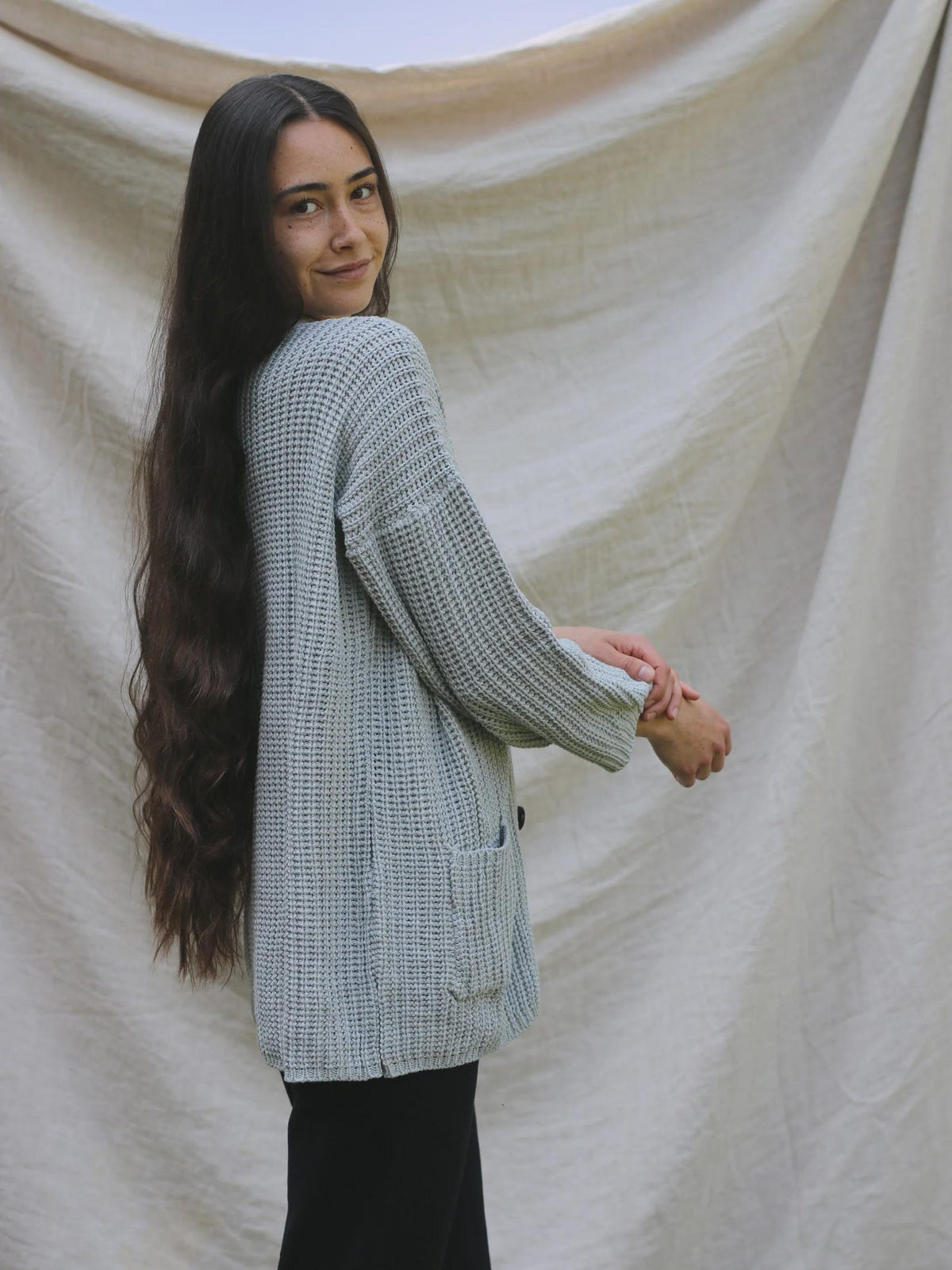 Maren Ribbed Cardigan - view 4