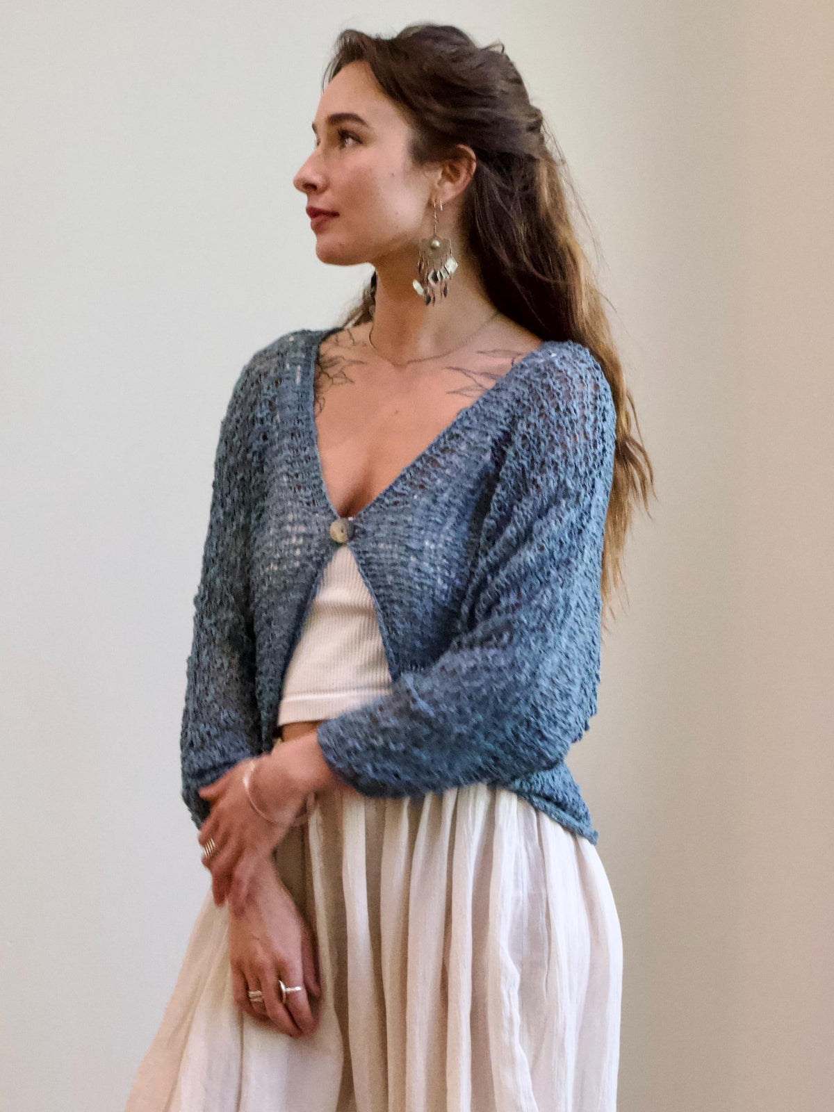 Solene Crochet Shrug - view 2