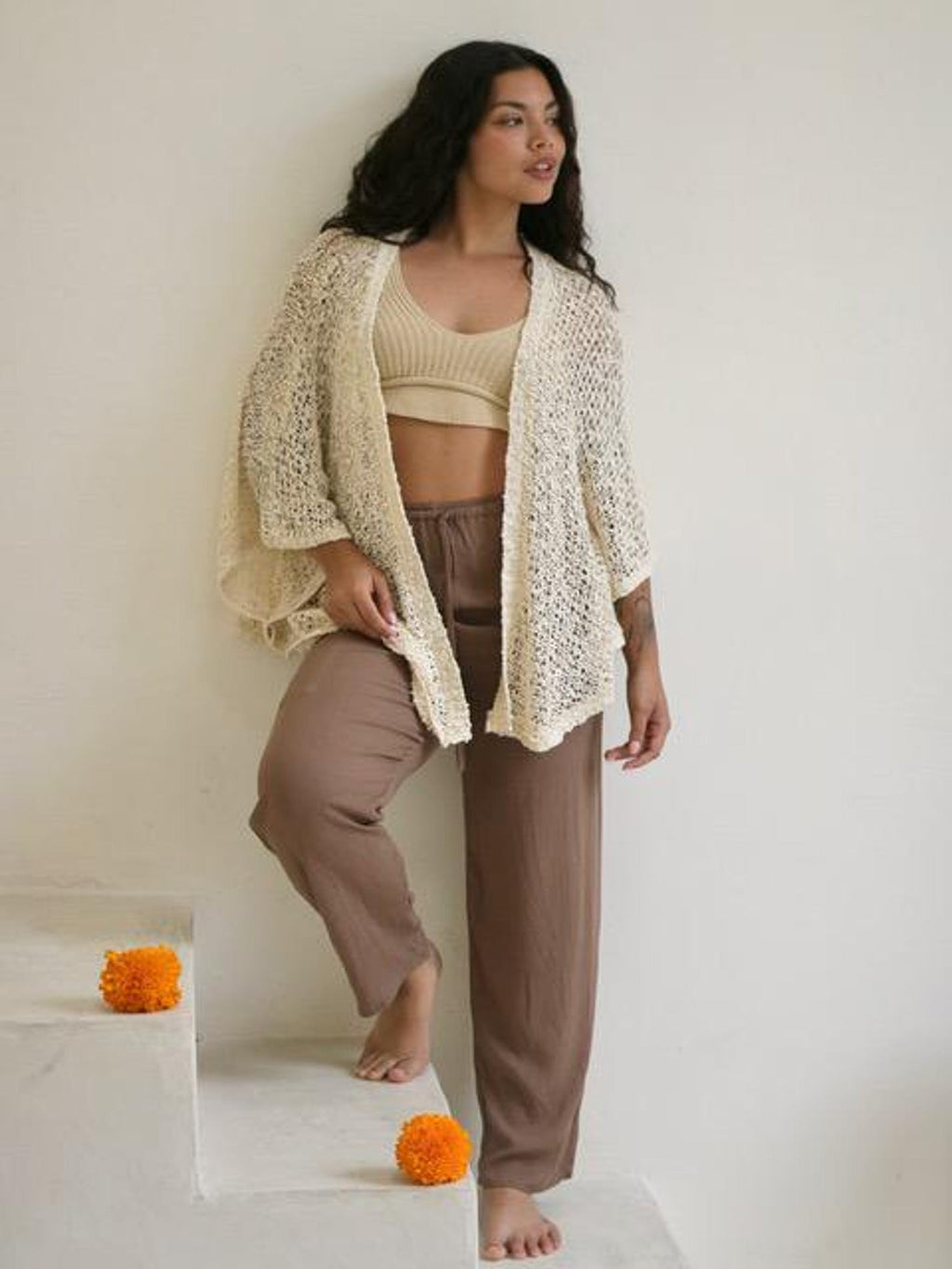 Veda Crochet Cardigan - view 2