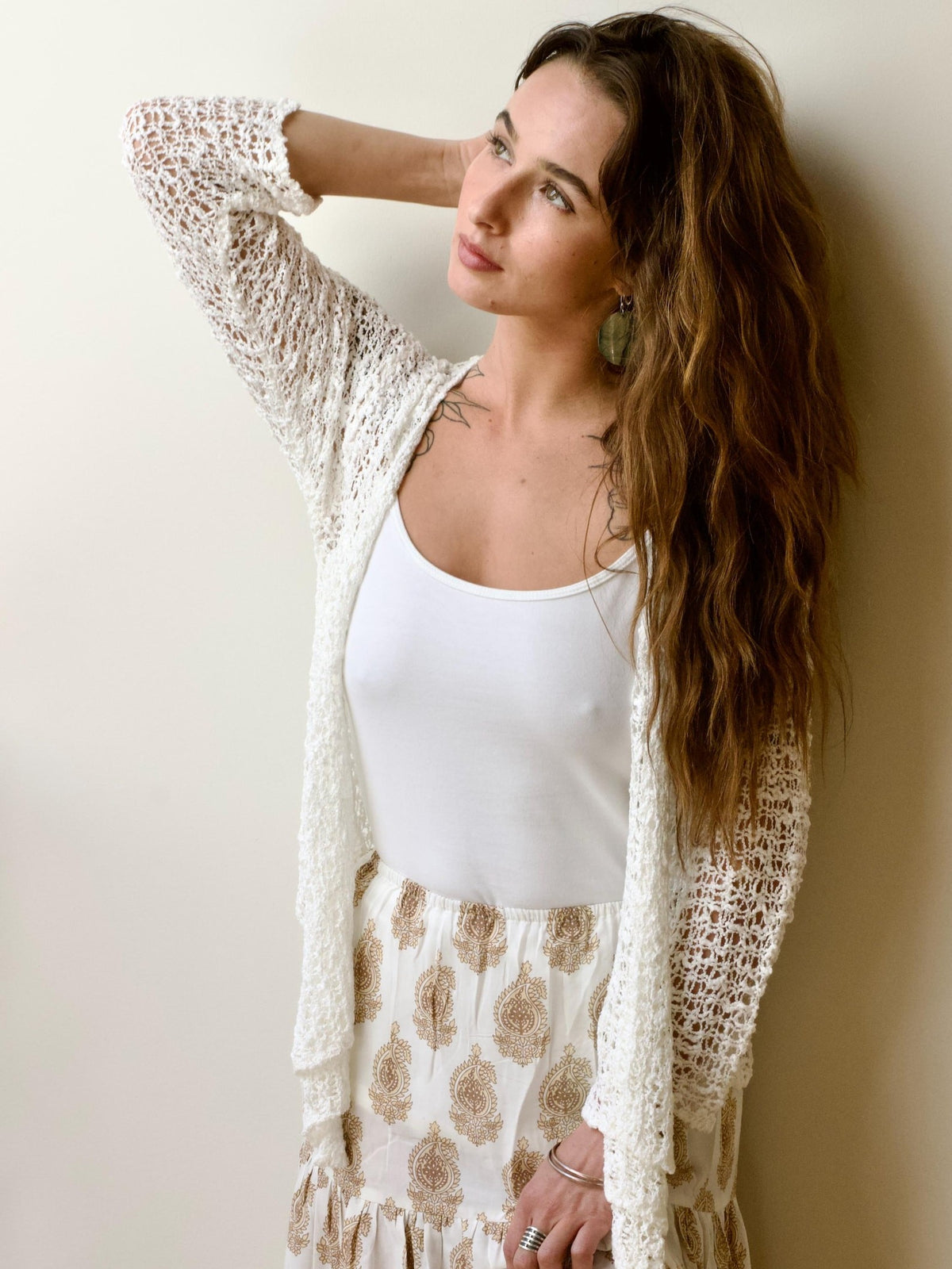 Vera Crochet Cardigan - view 3